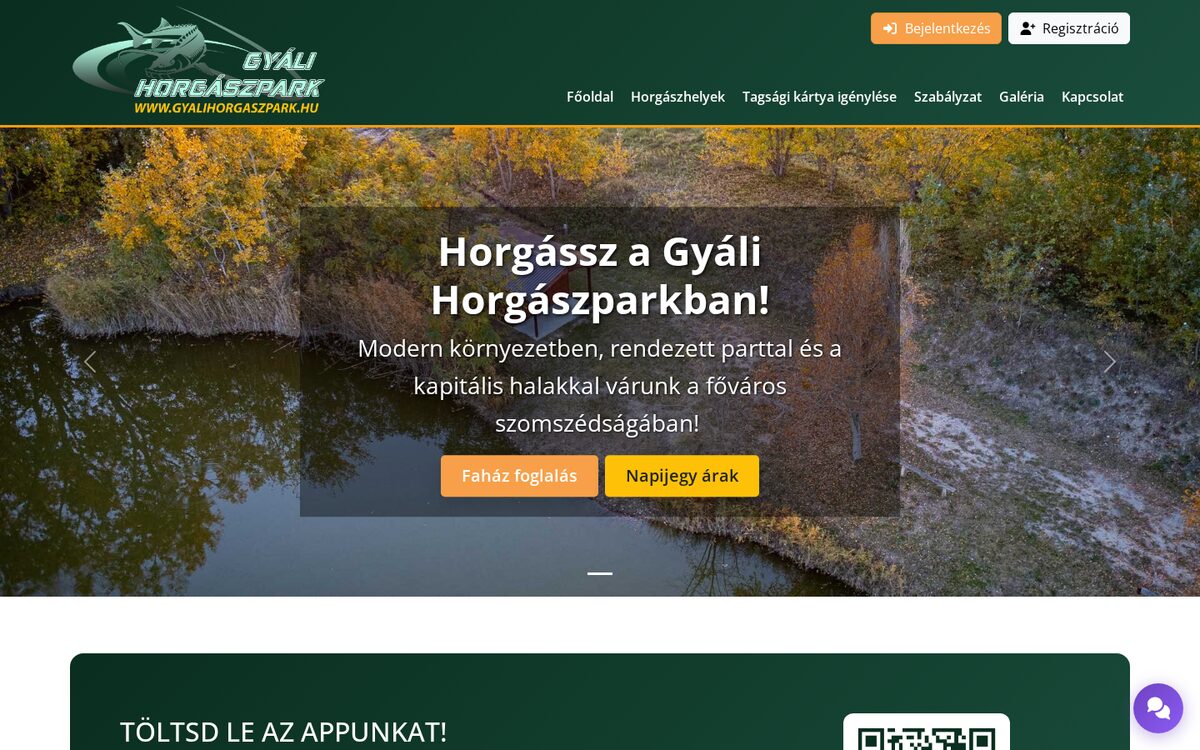 gyalihorgaszpark.hu weboldal